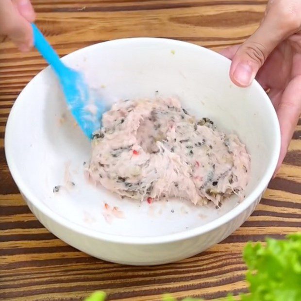 Step 2 Make snail meatballs for Snail Noodle Soup