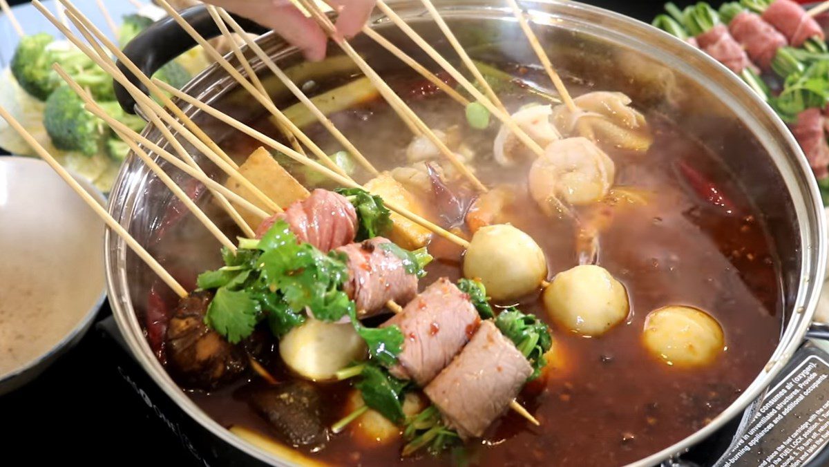 Chinese Skewered Hot Pot