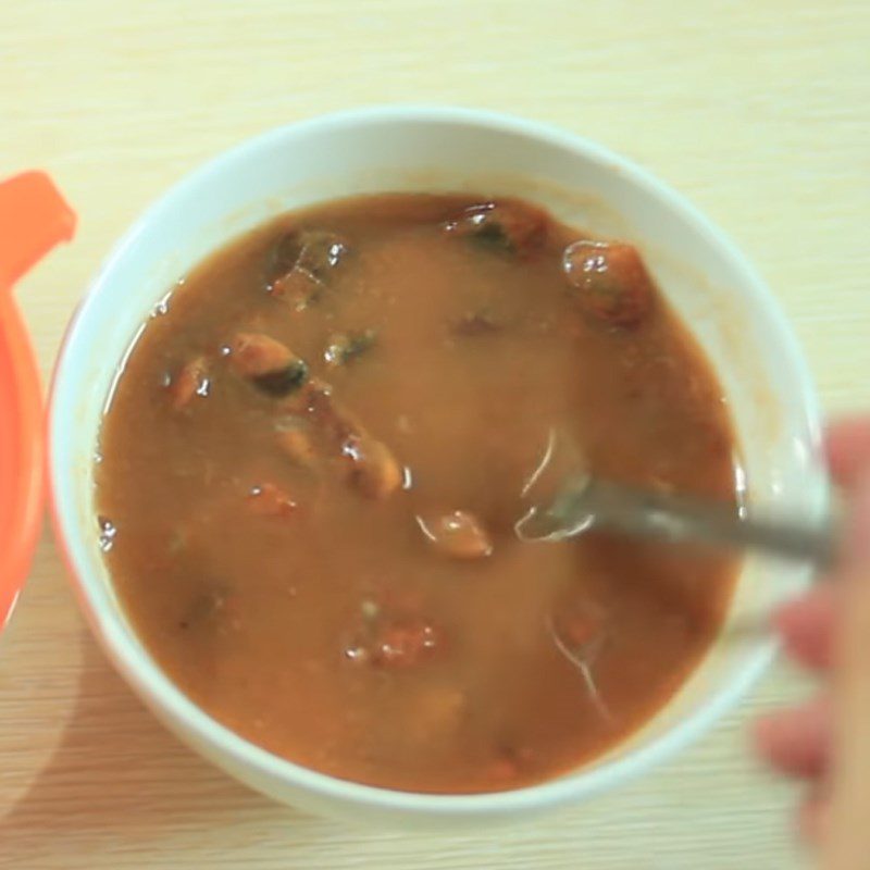 Step 3 Extract tamarind juice Sour fish soup