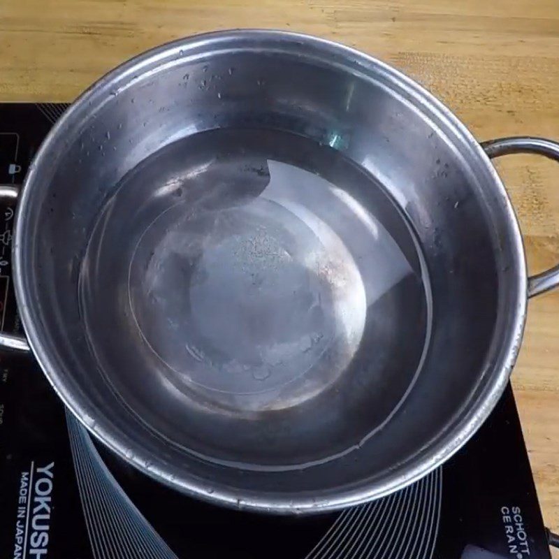 Step 2 Boil jackfruit seeds Boiled jackfruit seeds