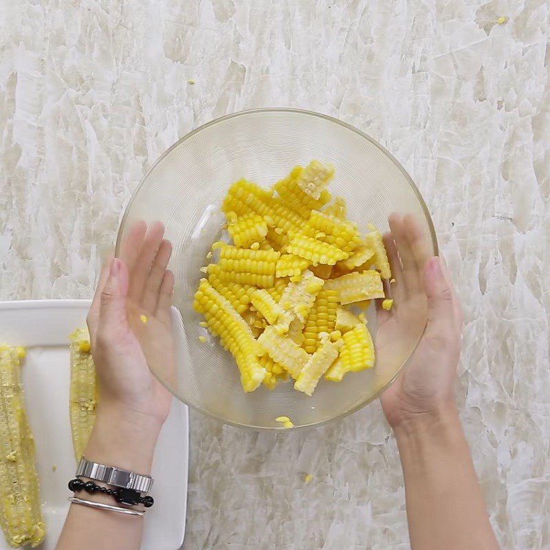 Step 1 Boil corn
