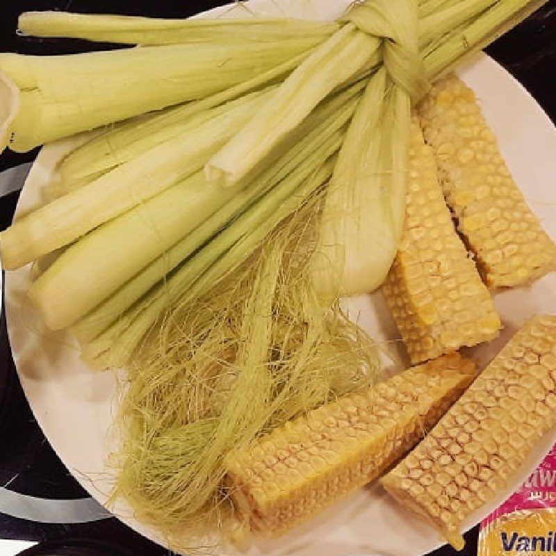 Step 1 Prepare the corn Corn Milk (recipe shared by users)