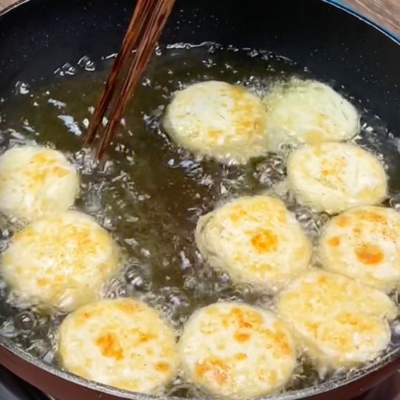 Step 2 Boil vegetables and fry soft tofu Grilled tofu in foil using the oven (Recipe shared by Tiktok Vegetarian Kitchen XANH)