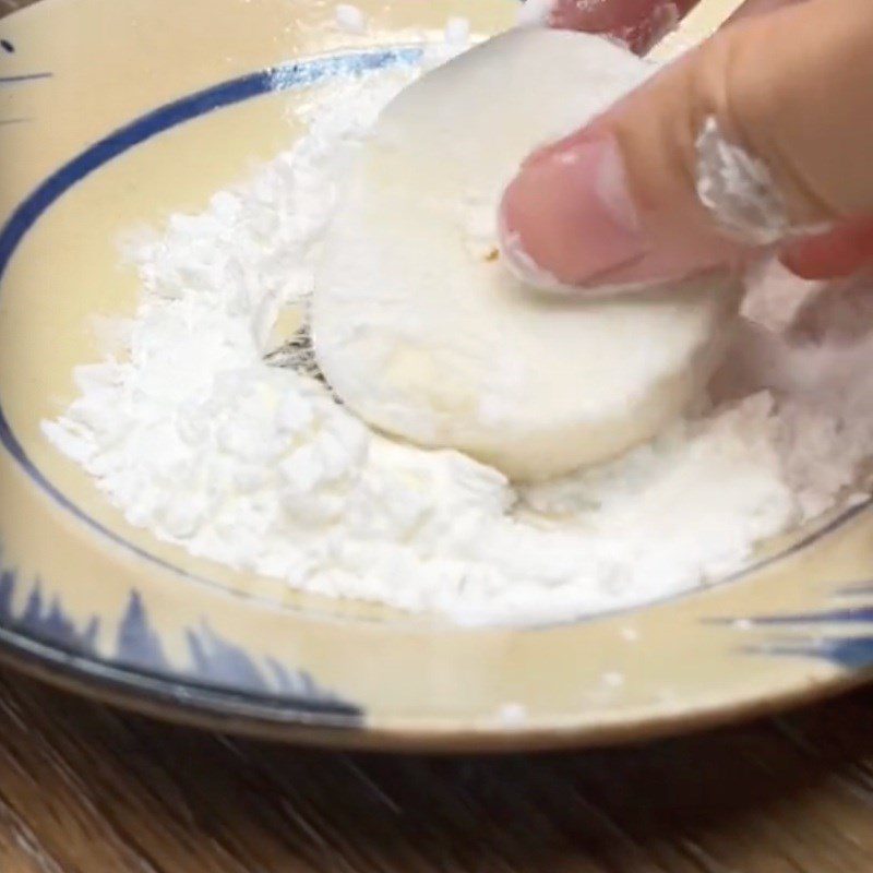 Step 2 Boil vegetables and fry soft tofu Grilled tofu in foil using the oven (Recipe shared by Tiktok Vegetarian Kitchen XANH)