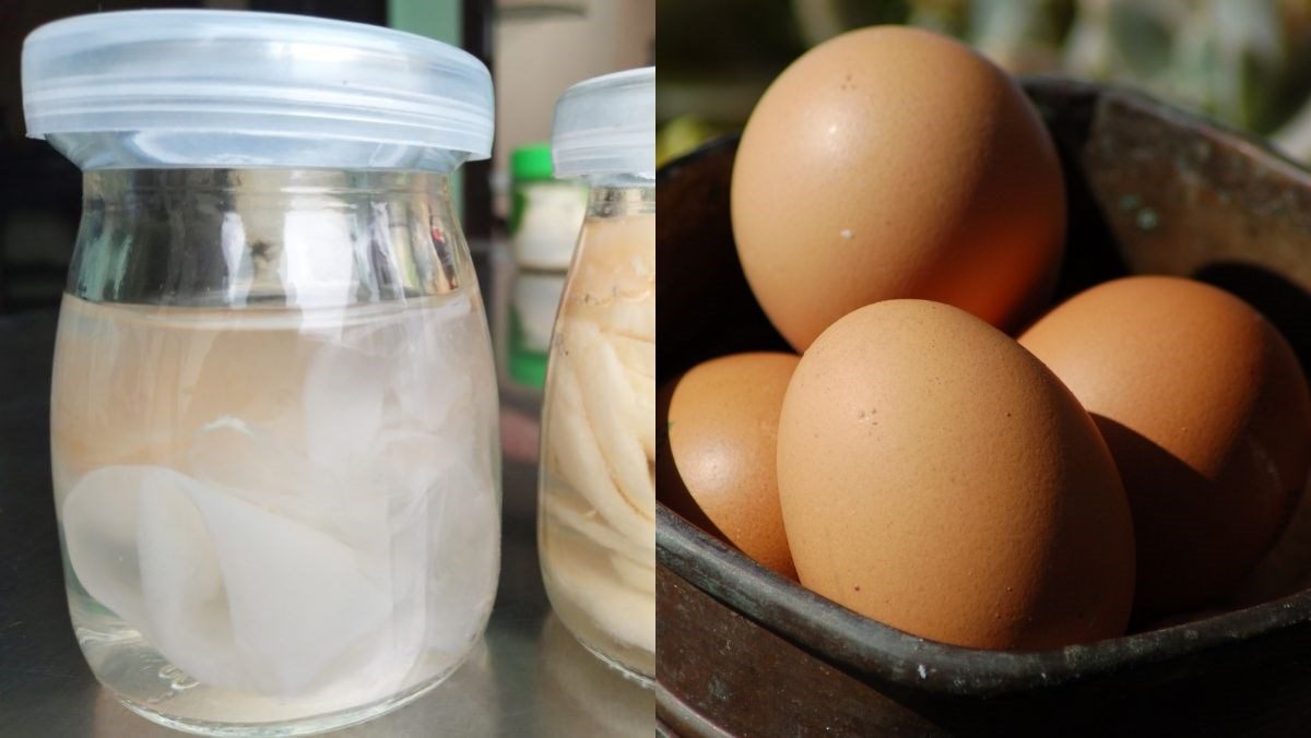 Ingredients for soft-boiled eggs