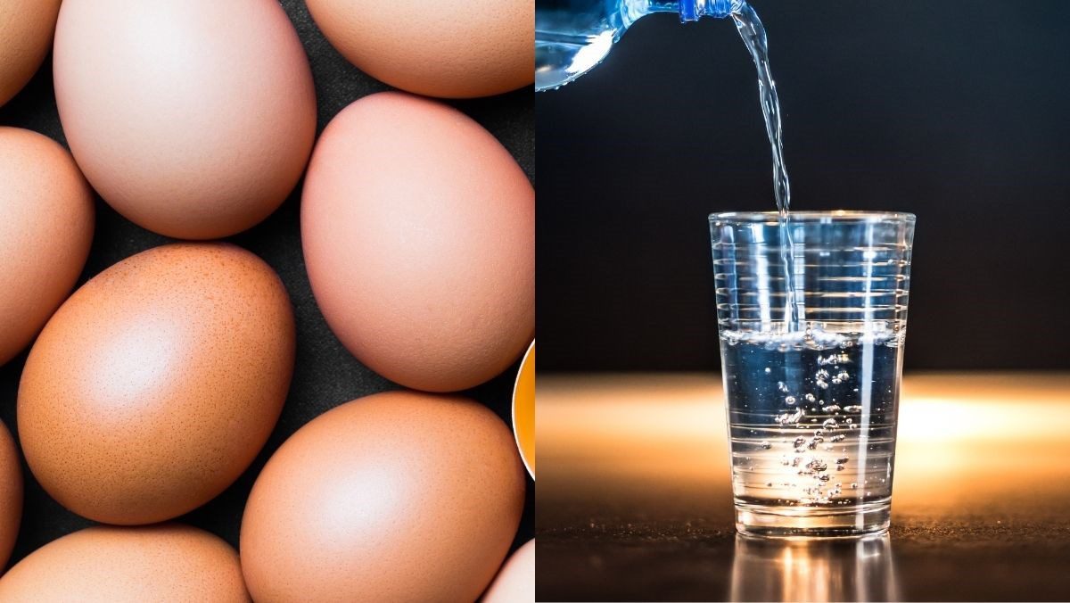 Ingredients for soft-boiled eggs