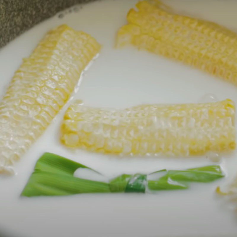 Step 2 Cook the porridge for Sweet Corn Porridge from the Philippines