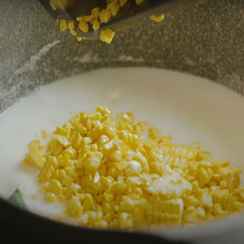 Step 2 Cook the porridge for Sweet Corn Porridge from the Philippines