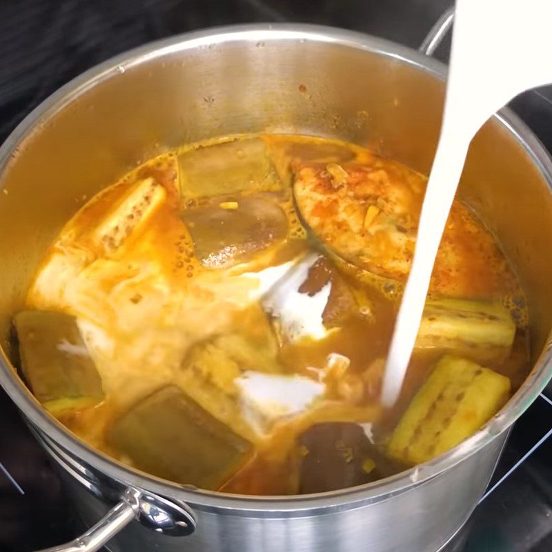 Step 7 Cooking Curry Mackerel Curry