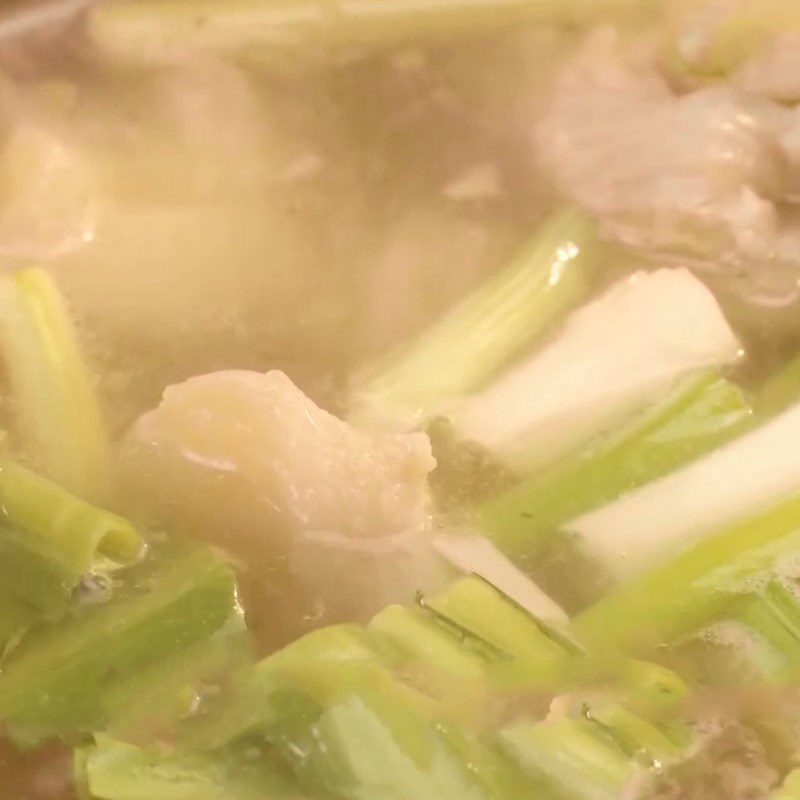 Step 4 Cooking the Soup Beef Tendon Soup