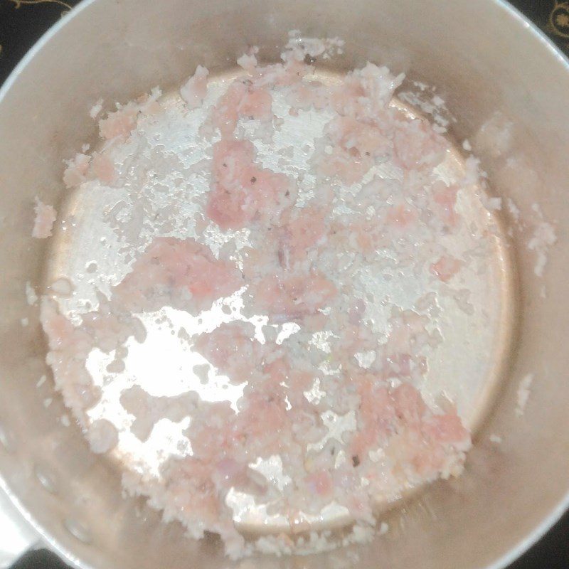 Step 2 Cook pumpkin soup with minced meat Pumpkin soup with minced meat (recipe shared by a user)