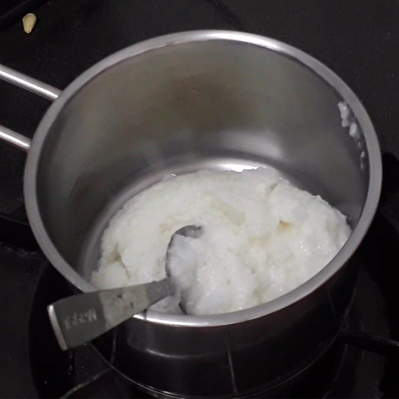Step 2 Cook porridge Beef porridge with amaranth