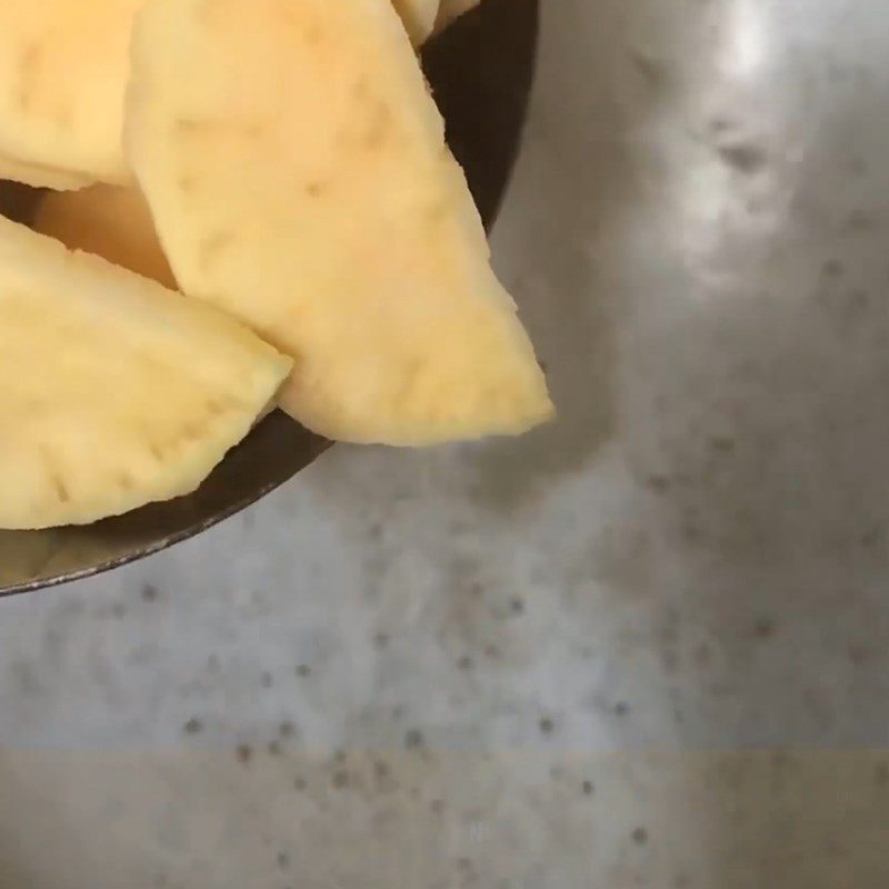 Step 2 Cook the porridge Fish porridge with sweet potato
