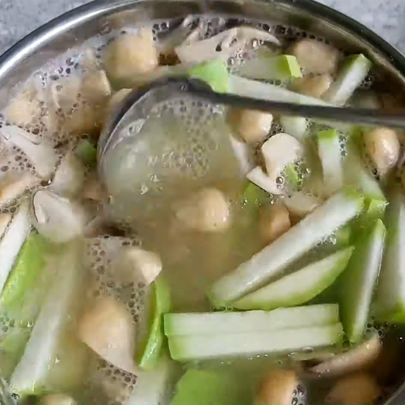 Step 3 Cook the Squash Porridge Squash Porridge