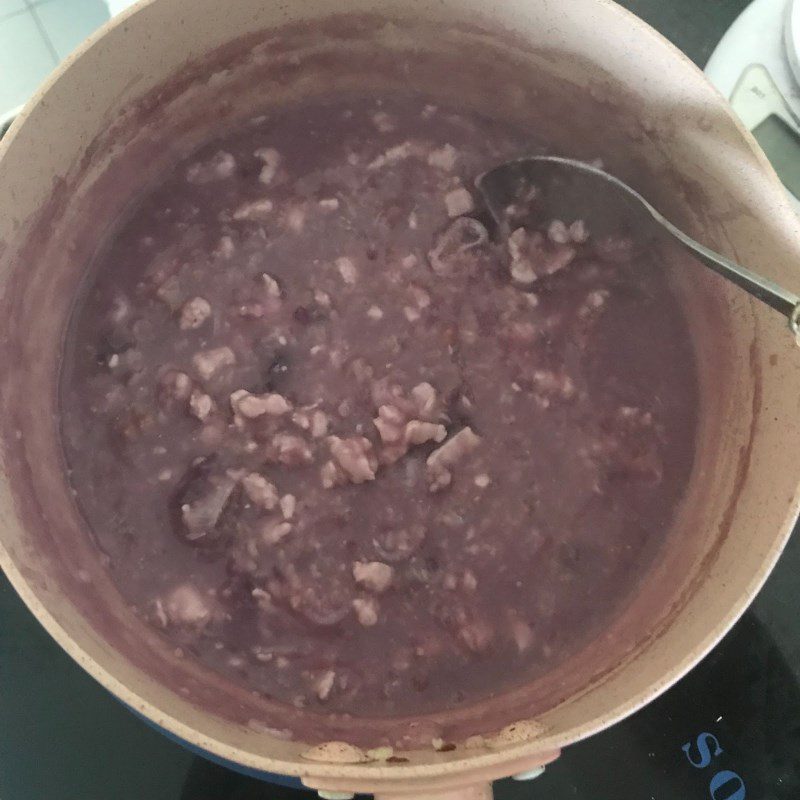 Step 2 Cook sweet potato oatmeal porridge Sweet potato oatmeal porridge