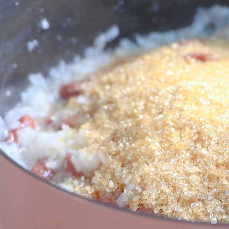 Step 3 Cooking Red Bean Pudding with Sticky Rice Red bean pudding with sticky rice