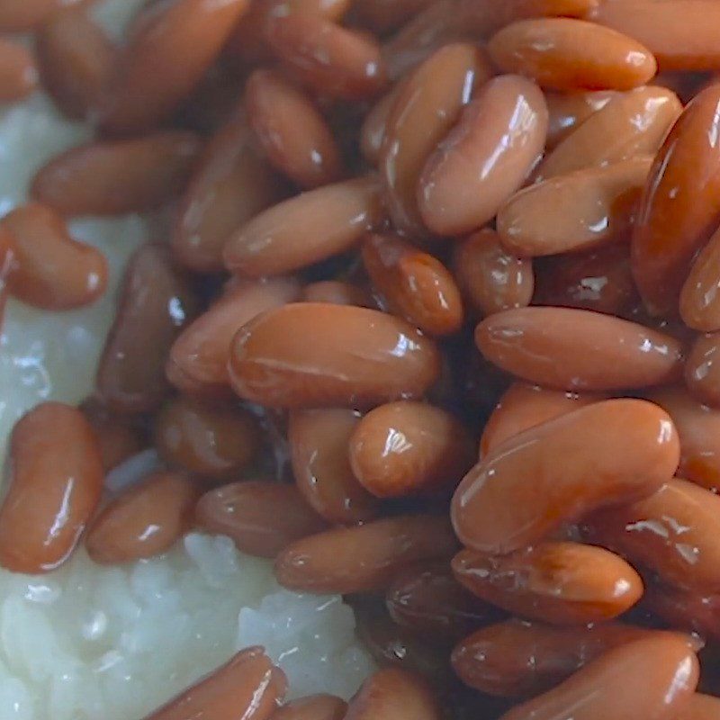 Step 3 Cooking Red Bean Pudding with Sticky Rice Red bean pudding with sticky rice