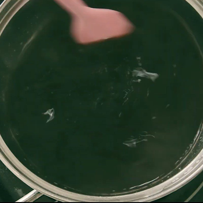 Step 1 Cook black beans for Black Bean Sweet Soup with Grass Jelly and Tapioca Pearls