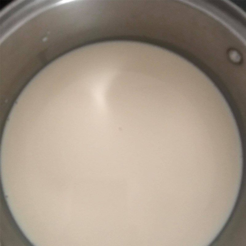 Step 1 Cook the flour mixture with milk Crispy Fresh Milk Cake