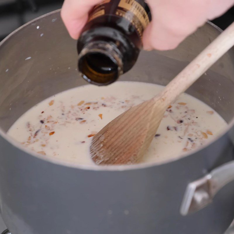 Step 2 Cook the peanut butter cream mixture