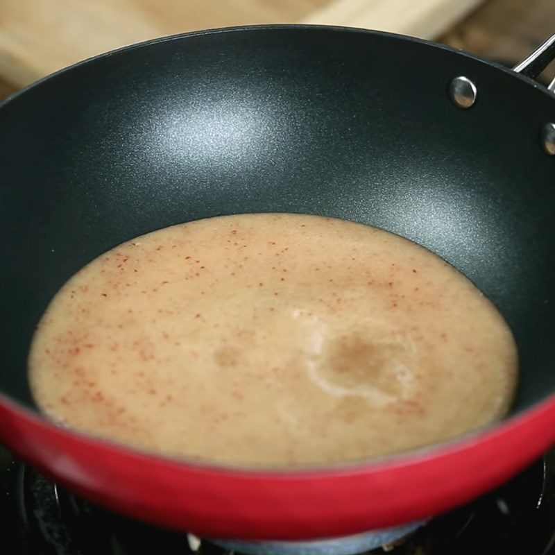 Step 3 Cook the mango with the apples Mango apple jam thick