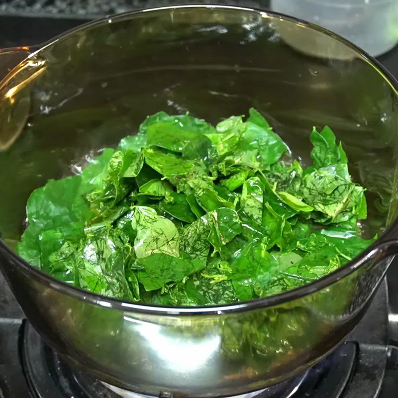 Step 5 Cooking Vegetables Black Chicken Porridge