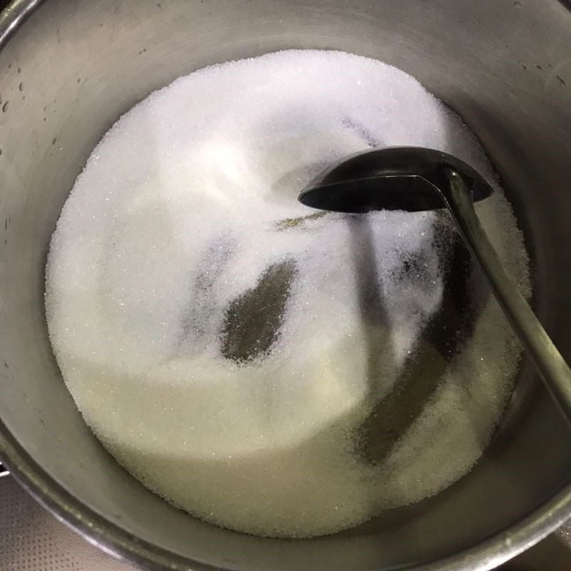 Step 3 Cooking coconut milk jelly Jelly with pandan leaves and coconut milk (recipe shared by user)