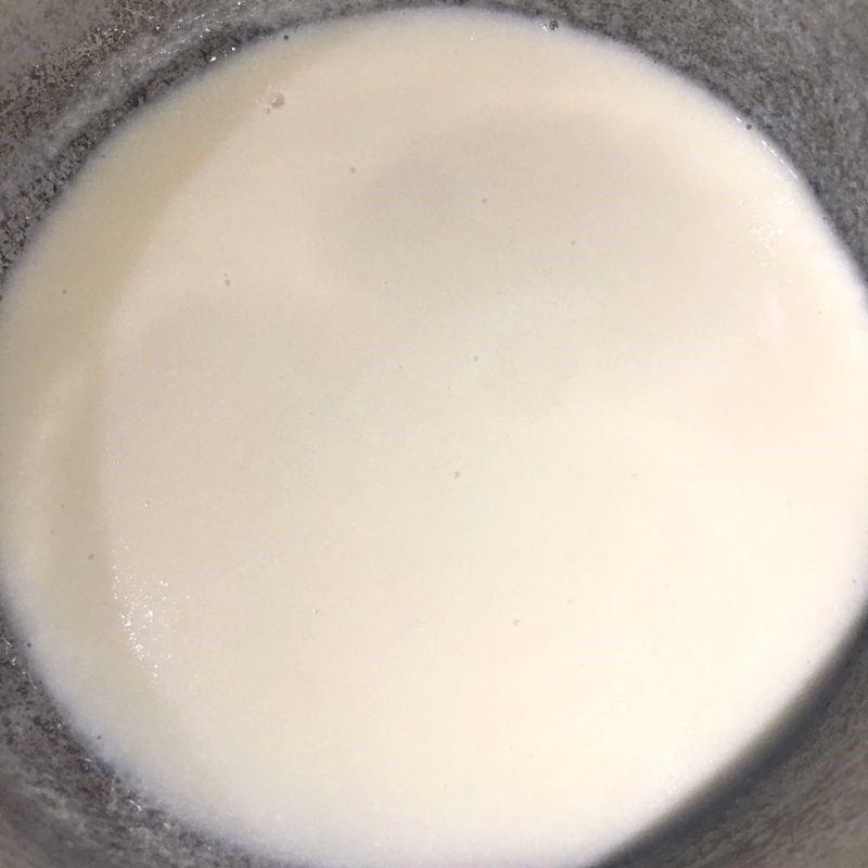 Step 1 Cook cheese jelly Cheese Coconut Jelly (recipe shared by a user)