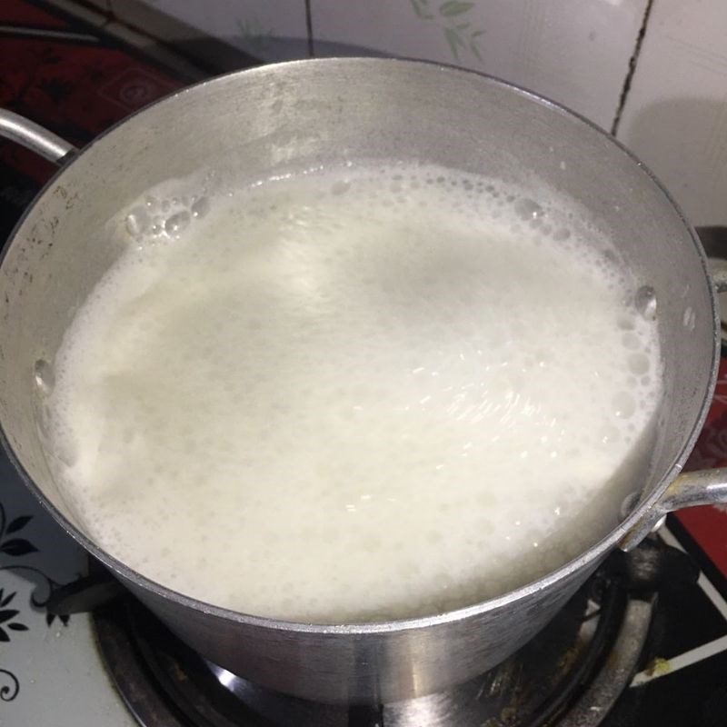 Step 3 Cooking Cheese Jelly Pandan Cheese Jelly