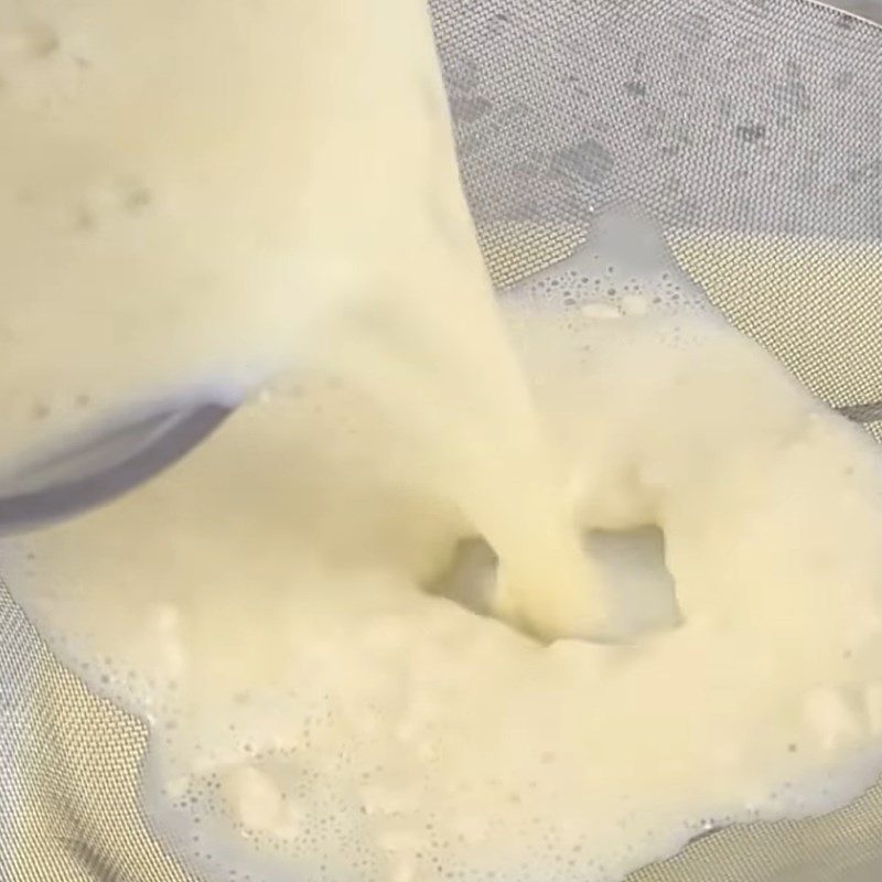 Step 1 Cook fresh milk jelly Coconut Cheese Jelly