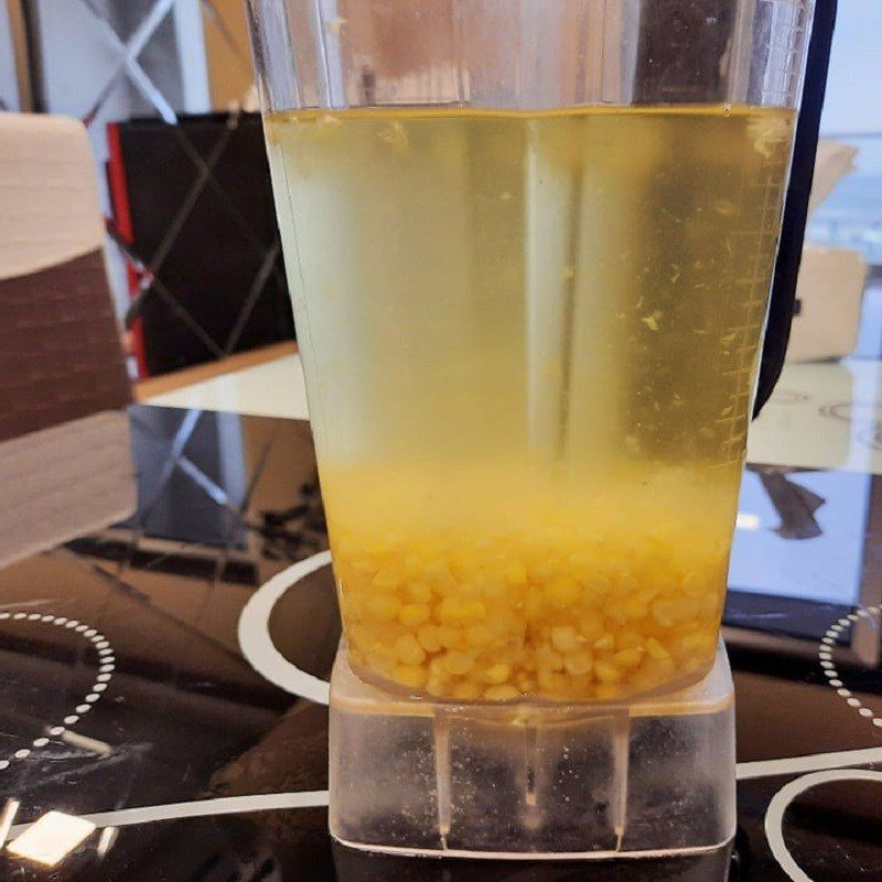 Step 3 Blend and filter the corn Corn Milk (recipe shared by users)