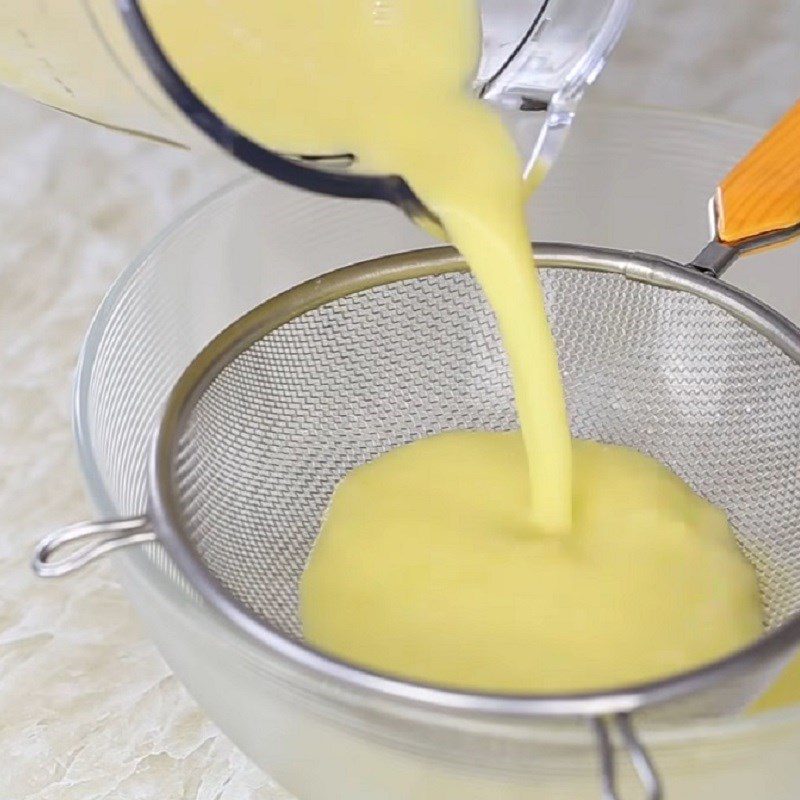 Step 3 Blend and filter corn Sweet corn milk (recipe shared by users)