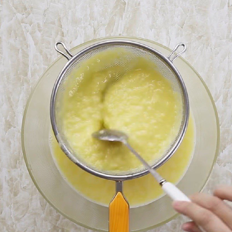 Step 3 Blend and filter corn Sweet corn milk (recipe shared by users)