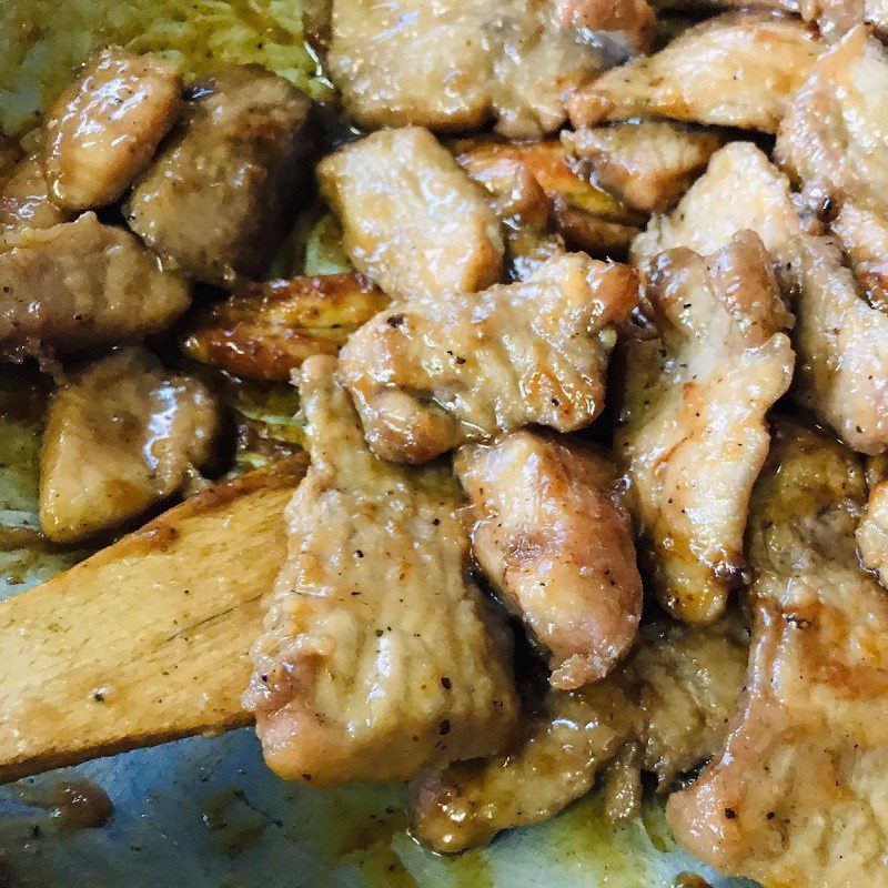 Step 3 Cook the meat Pork floss (recipe shared by user)