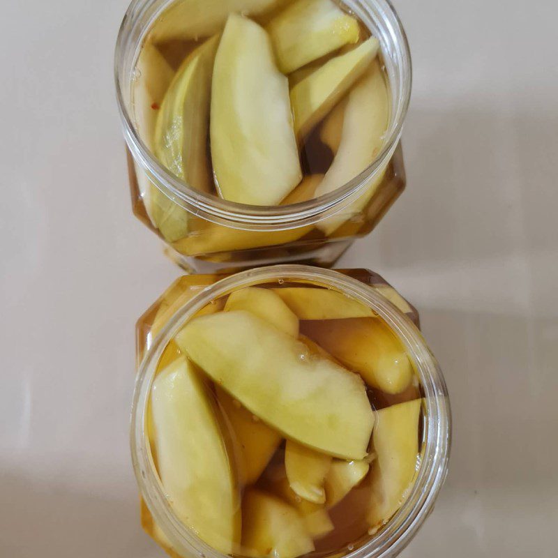 Step 2 Pickled Mango Young mango pickled sweet and sour