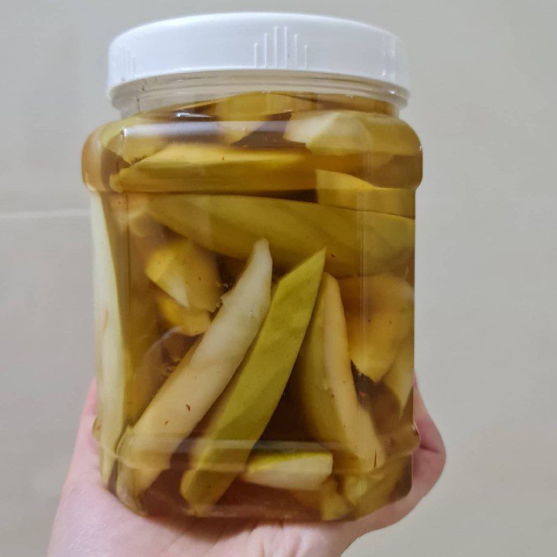 Step 2 Pickled Mango Young mango pickled sweet and sour