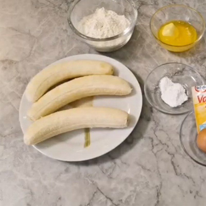 Step 1 Mash the bananas Almond Banana Bread using an air fryer