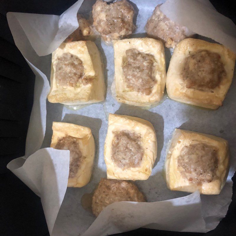 Step 2 Stuffing and frying tofu with an air fryer Stuffed tofu with an air fryer