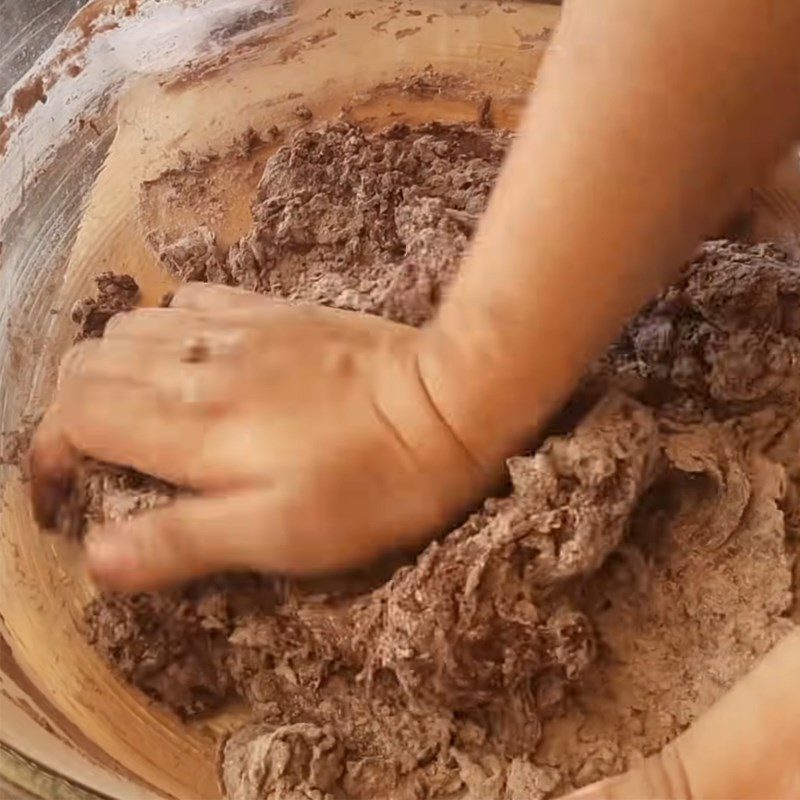 Step 2 Knead and proof the dough for fried chocolate donuts