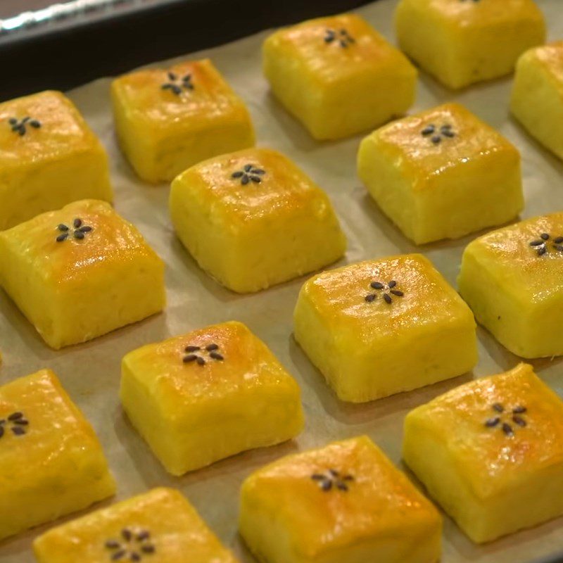 Step 4 Baking the cake How to make baked sweet potato cake