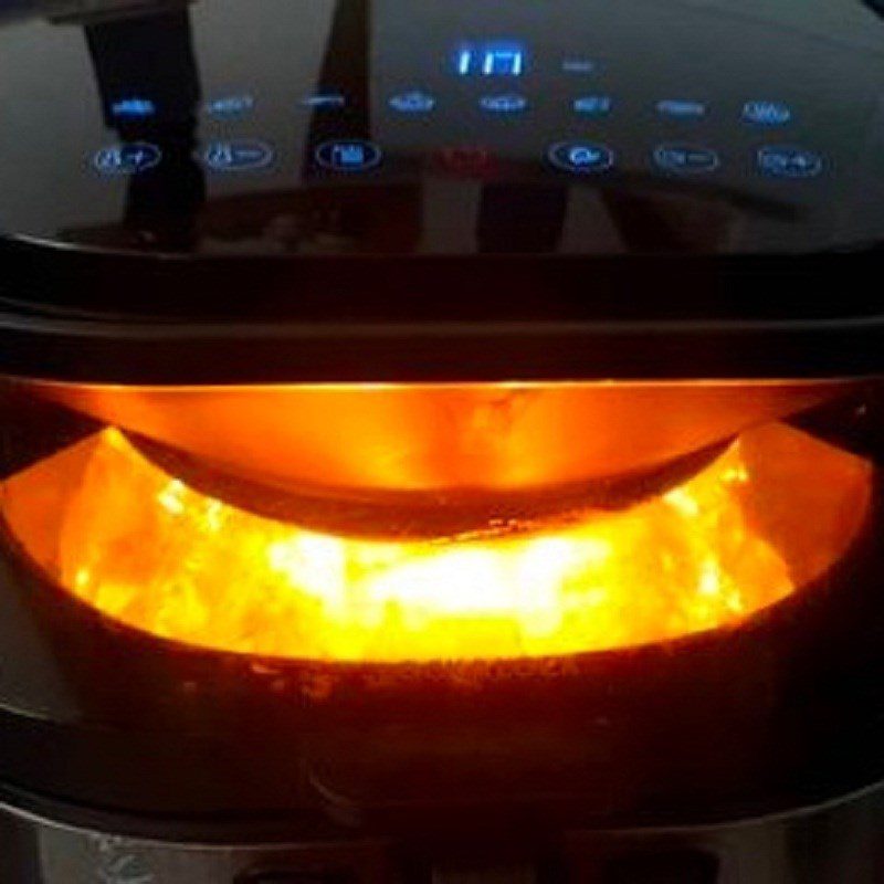 Step 5 Baking the cake Baked cassava cake using an air fryer