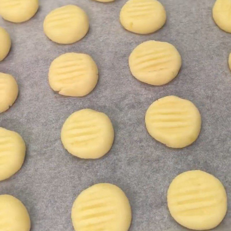 Step 3 Bake the cakes Baked Potato Cakes (Recipe shared from Tiktok Cook with TasteVN)
