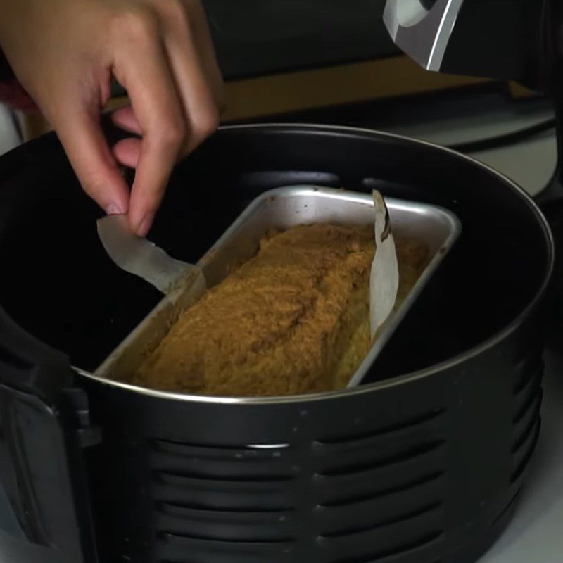 Step 3 Bake the bread Keto bread using an air fryer