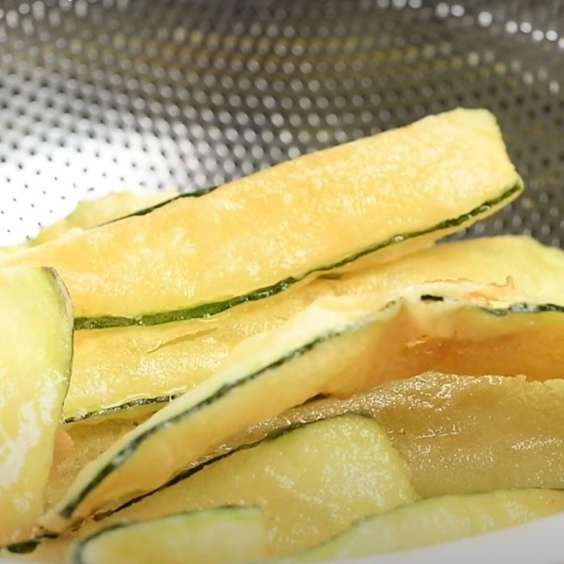 Step 3 Bake zucchini Snack zucchini