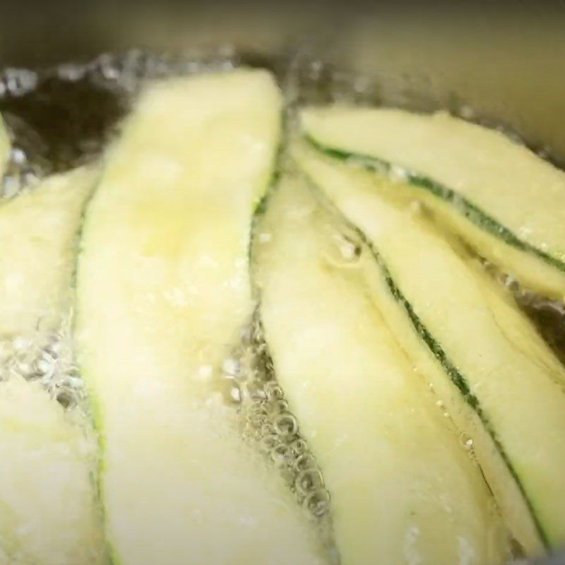 Step 3 Bake the zucchini Zucchini Snack