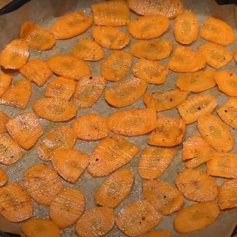 Step 3 Bake the Carrots for Carrot Snack