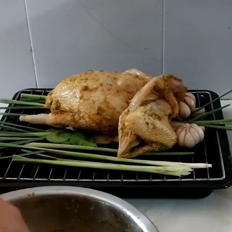 Step 5 Roast the chicken for roasted chicken in the oven