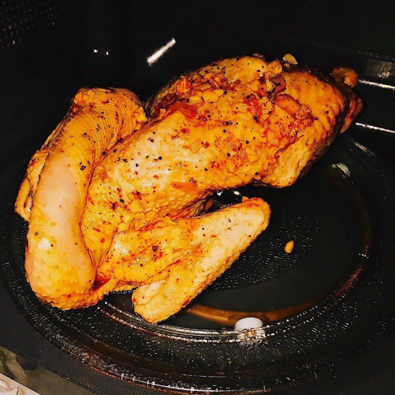 Step 4 Grilling Chicken Spicy Grilled Chicken