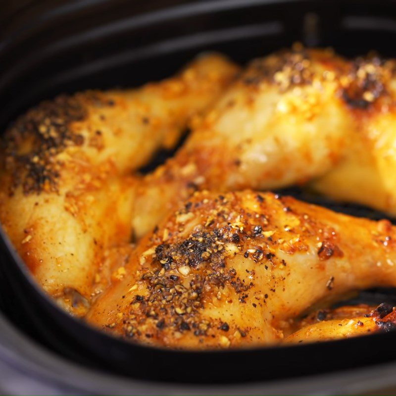 Step 4 Roast chicken for the second time Pepper roasted chicken