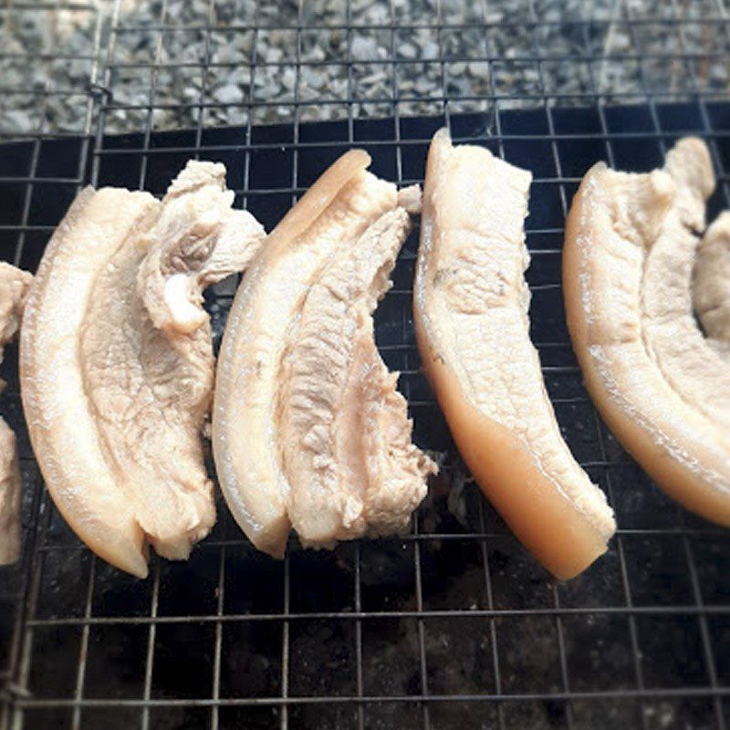Step 4 Grill the meat Honey Grilled Pork